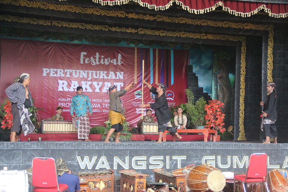 Bangga, Rembang Lolos Final Festival Pertunjukkan Rakyat Lagi