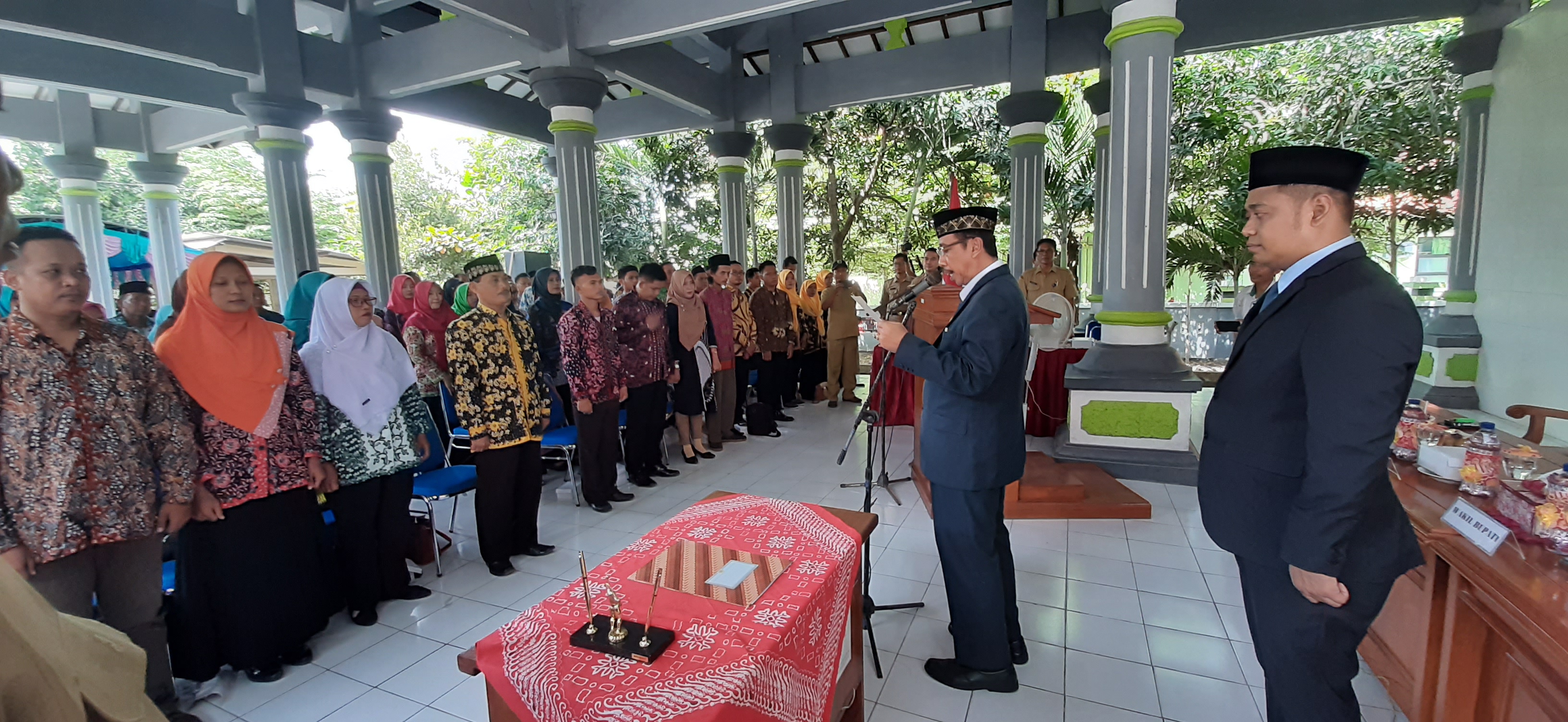Ratusan Anggota BPD dari Kecamatan Pancur Kragan dan Sedan