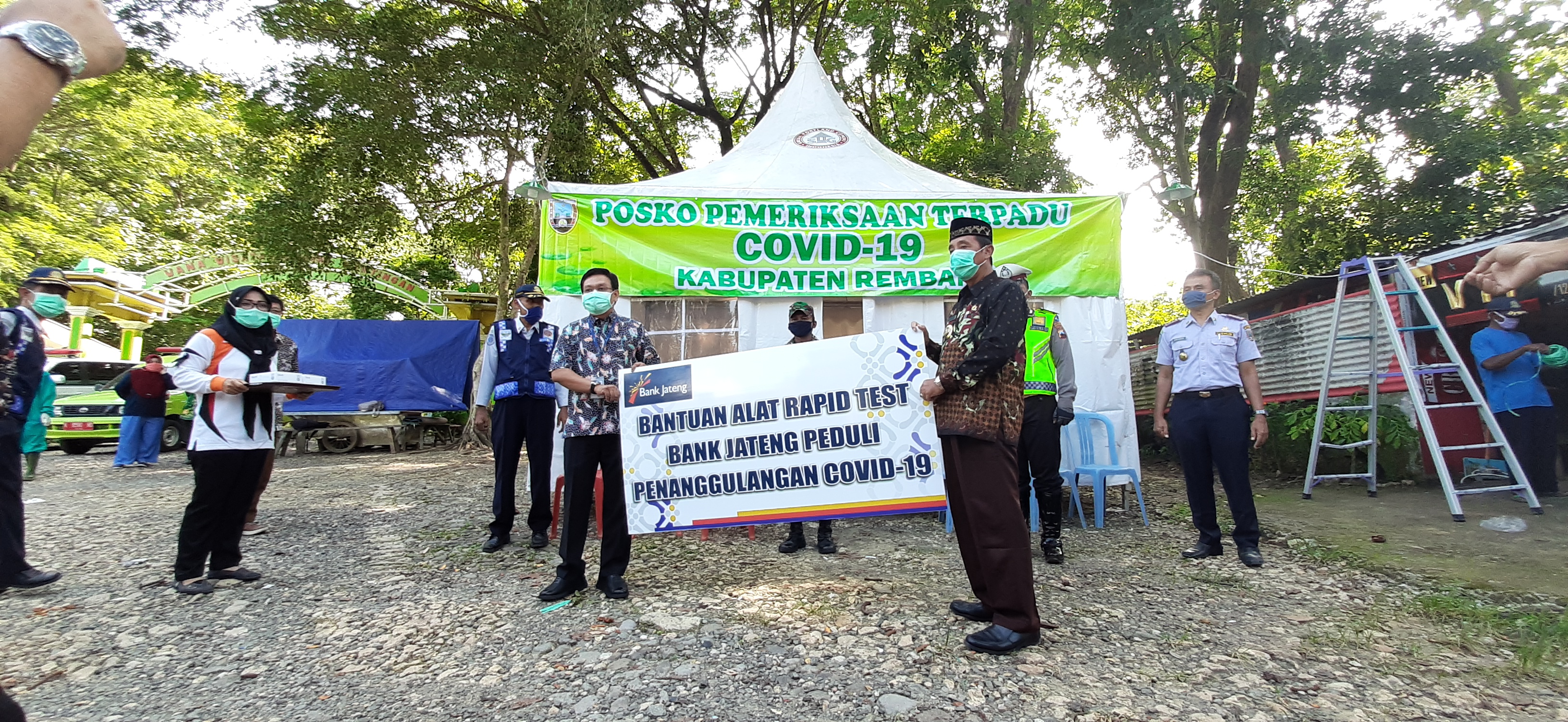 Empat Posko Pemeriksaan Terpadu Covid-19 Mulai Beroperasi