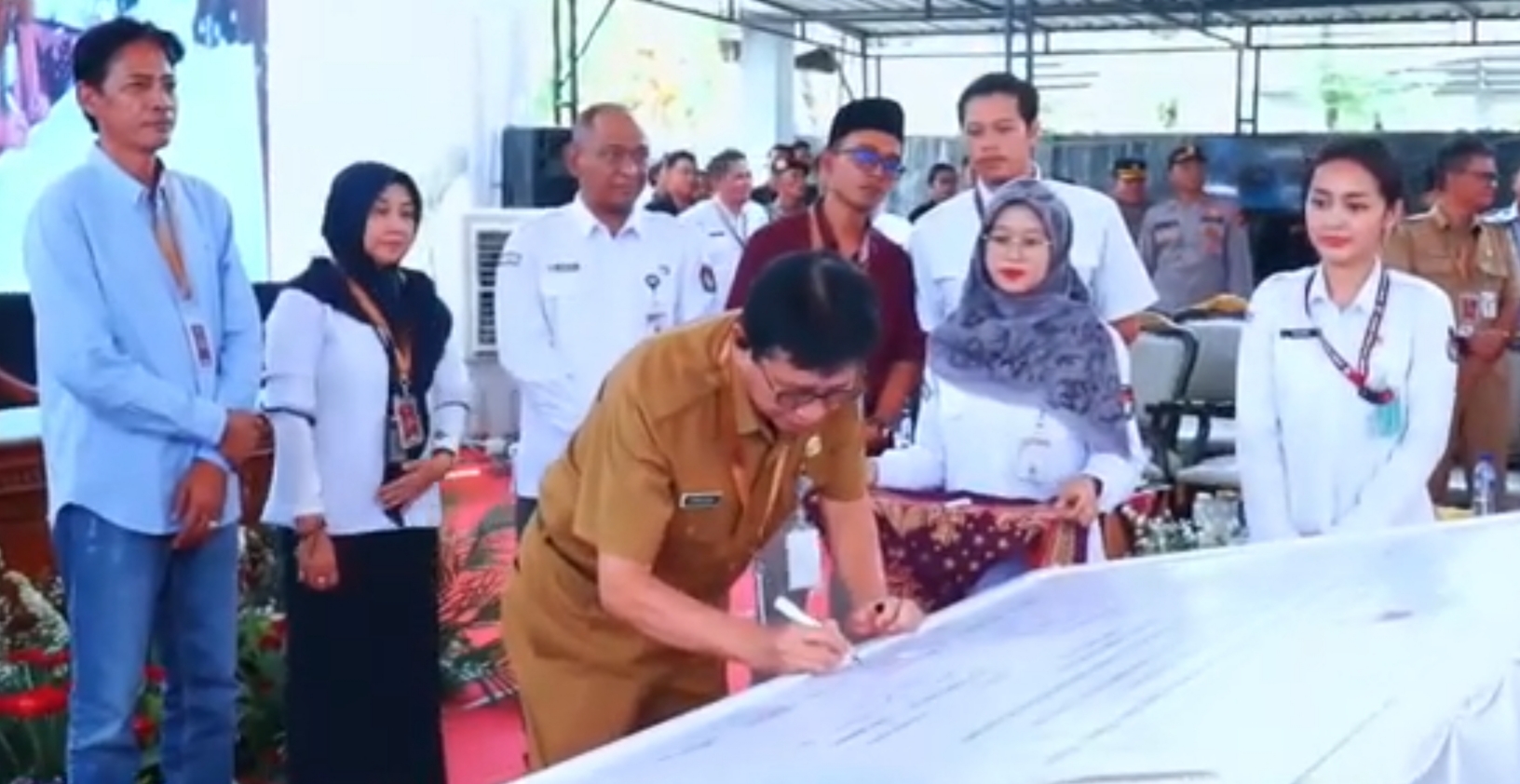 Pemkab Rembang Dukung Pilkada Damai 2024, Kedua Paslon Komitmen Kampanye Bersih