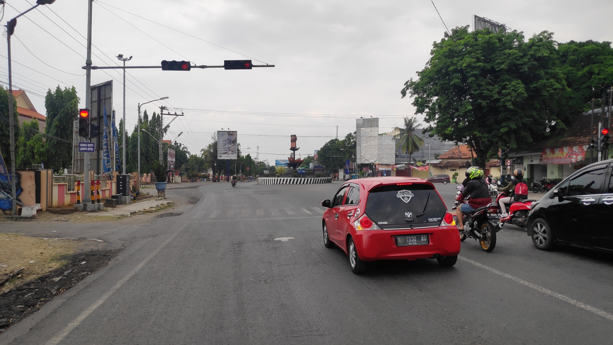 Demi Keselamatan, Aturan Lampu APILL Tugu Adipura Diubah