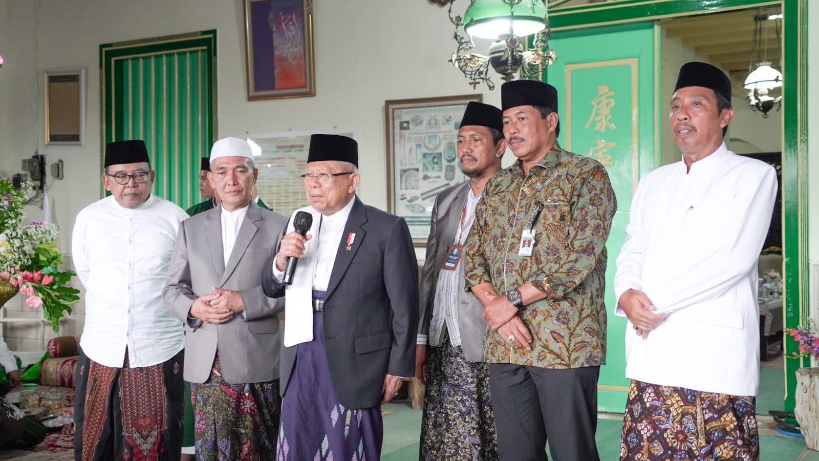 Wapres KH.Ma'ruf Amin Kagum Kerukunan Antar Agama dan Etnis di Lasem