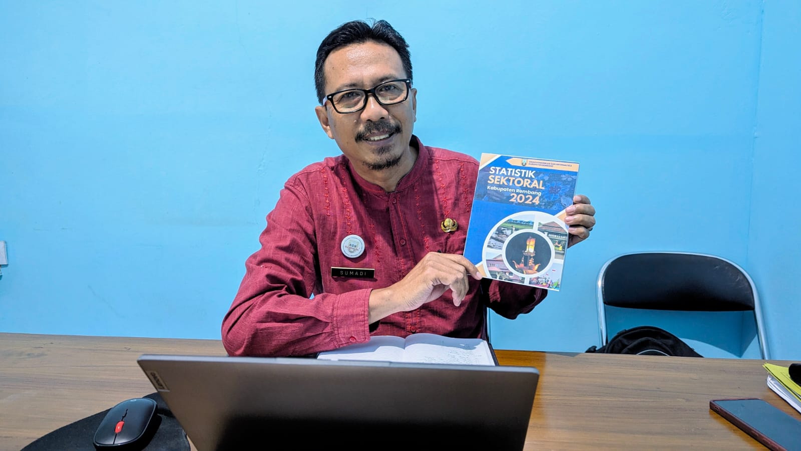 Perdana, Pemkab Rembang Rilis Buku Statistik Sektoral 2024