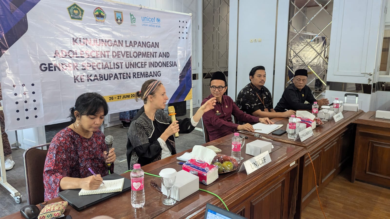 Impresif, UNICEF Siap Beri Bantuan Teknis untuk Tangani Masalah Anak di Rembang