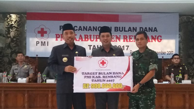 Bulan Dana PMI Tahun ini Ditarget Rp. 900 Juta