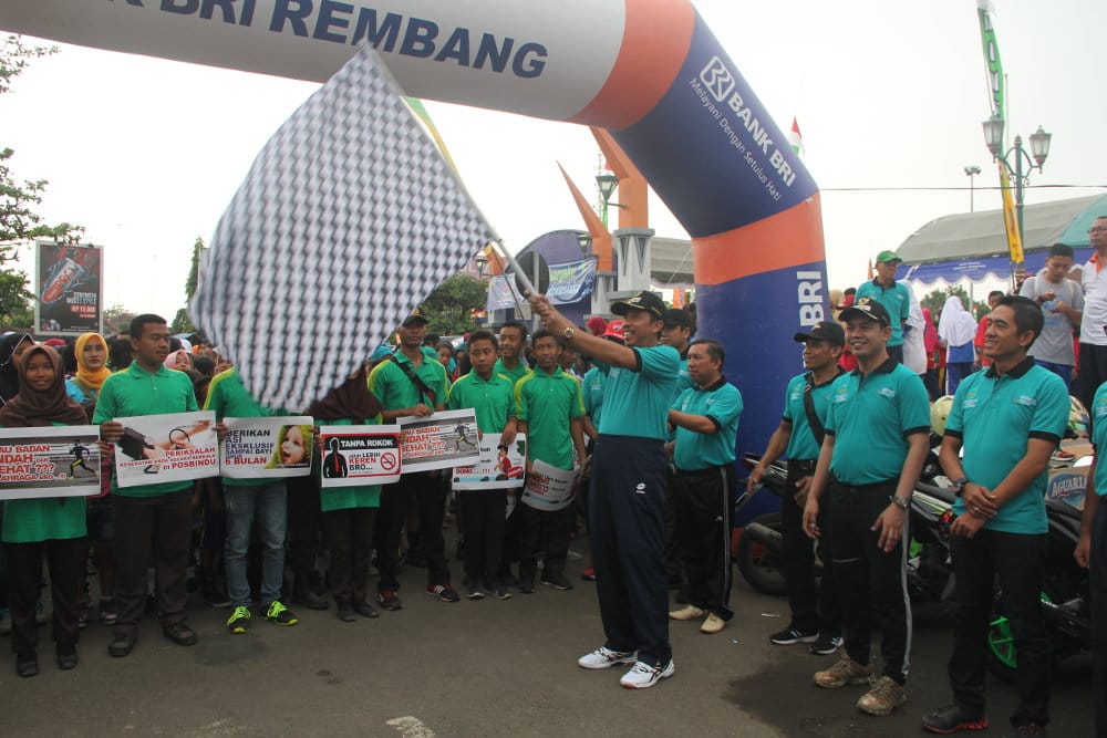 Rembang Deklarasi Germas Hidup Sehat