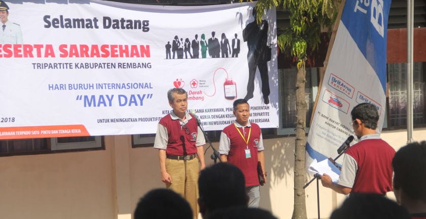 Peringati Hari Buruh, Dengan Mengadakan Lomba Tripartit