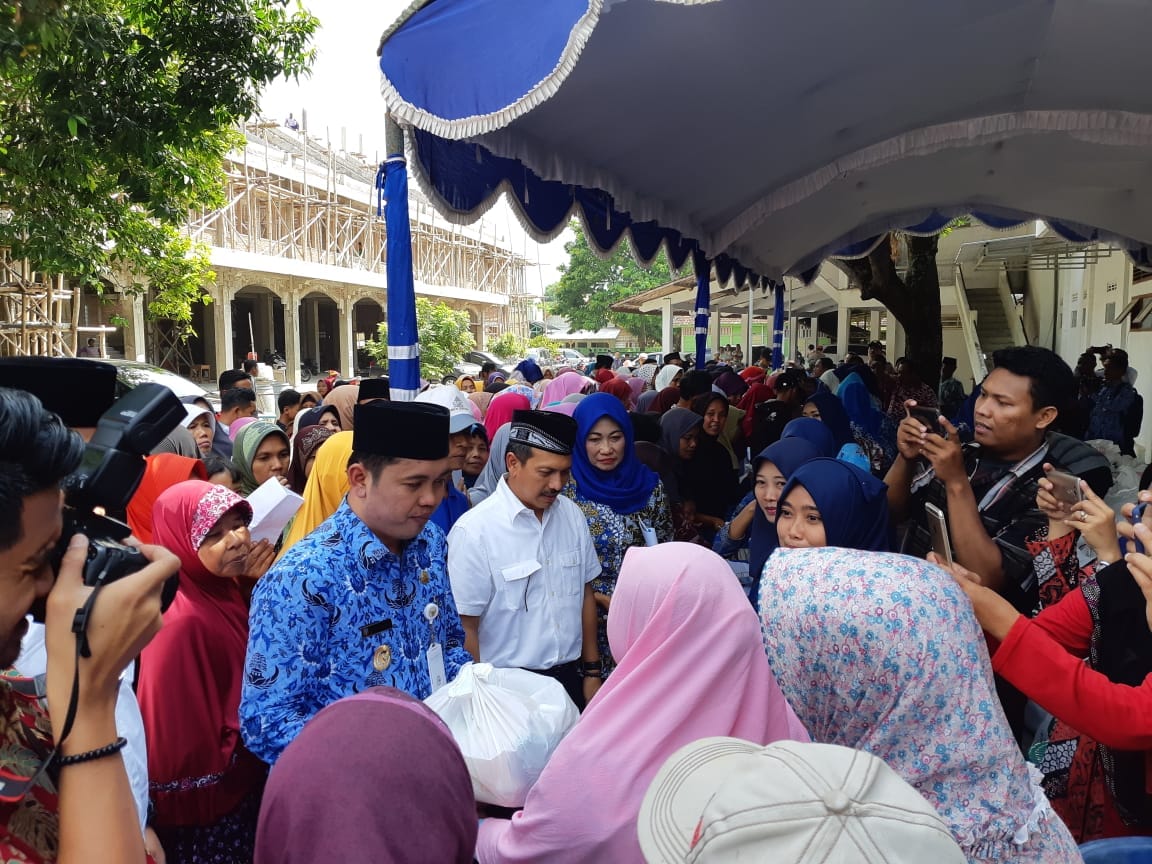 Kemendag Gelar Pasar Murah di Ponpes Alhamdulillah