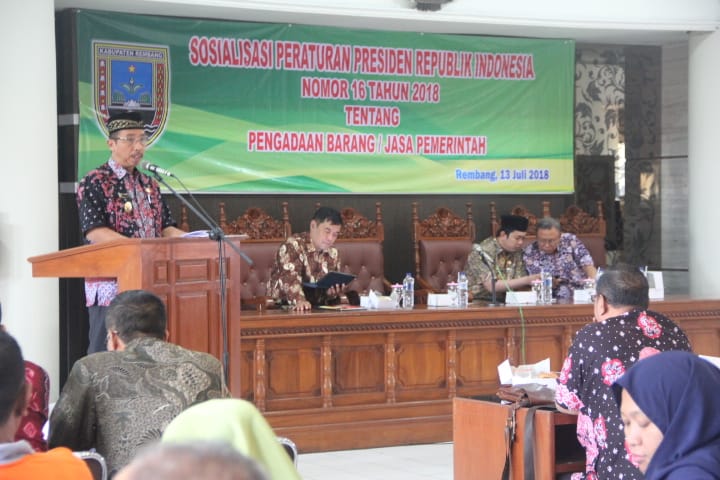 Pemkab Gelar Sosialisasi Perpres No 16 Tahun 2018