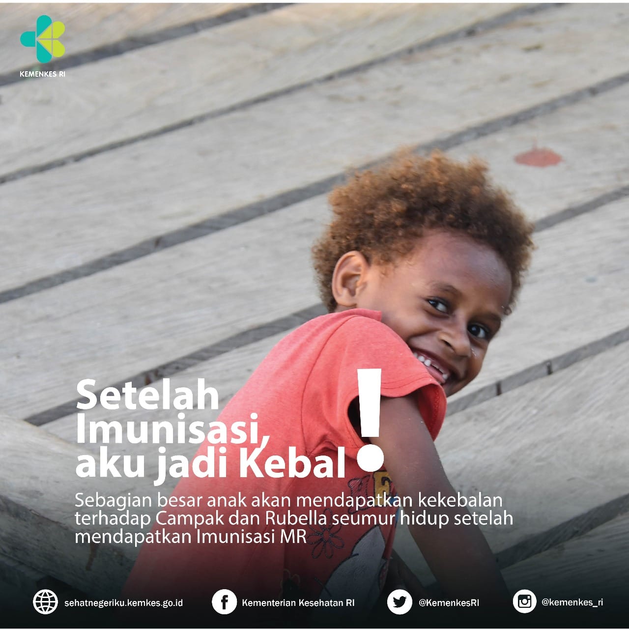 Imunisasi MR Lindungi Anak Indonesia dari Kecacatan