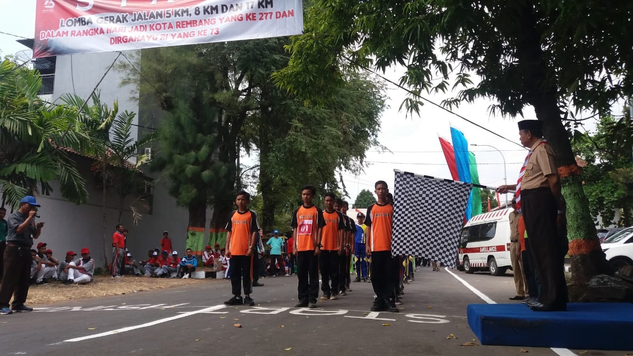 Ada Pesan Dari Gerak Jalan 8 Kilometer