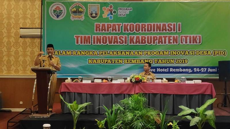 Pemkab Rembang Terus Dorong Inovasi Desa