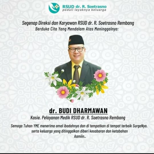 Dokter Budi Darmawan Tutup Usia, Bupati: Dedikasi Almarhum Tinggi
