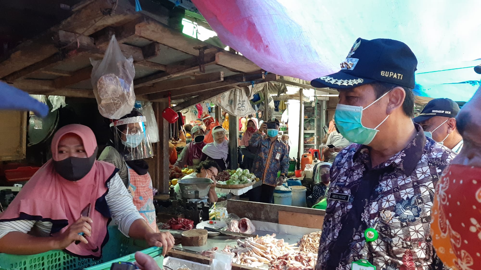 Pemindahan Pasar , Bupati : Pedagang Tidak Bayar