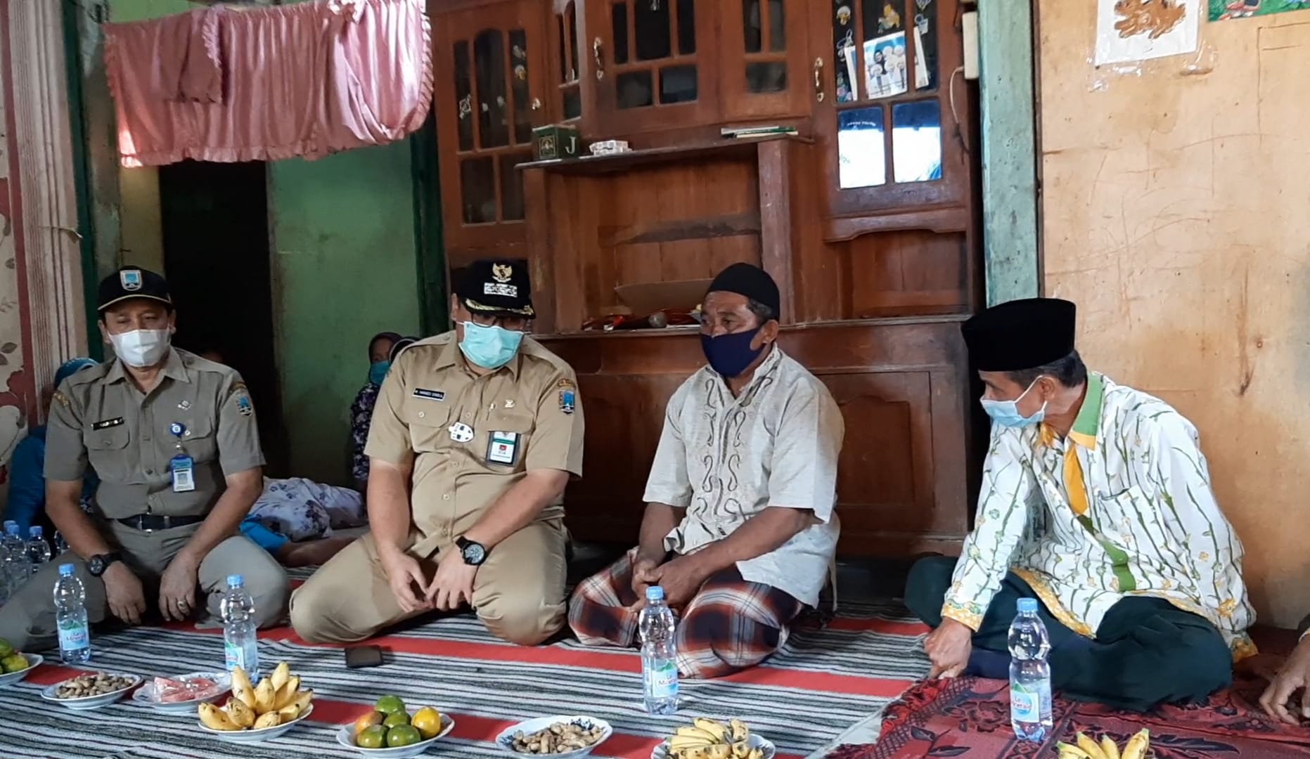 Berkunjung ke Keluarga Korban Kebakaran, Gus Wabup Beri Motivasi dan Bantuan