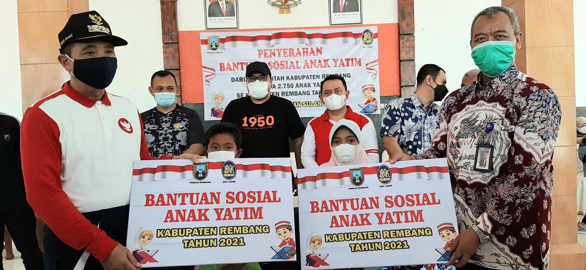 Pemkab Santuni Puluhan Yatim Korban COVID-19