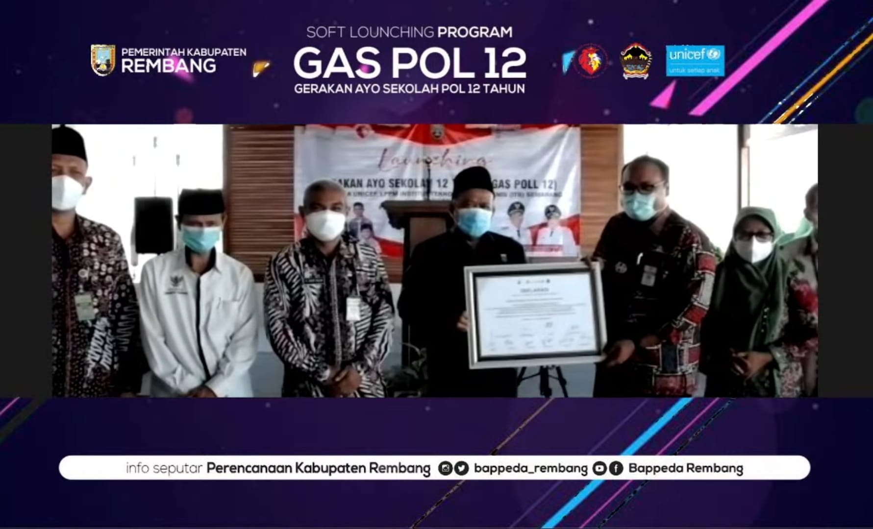 Pemkab Rembang Luncurkan GAS POL 12