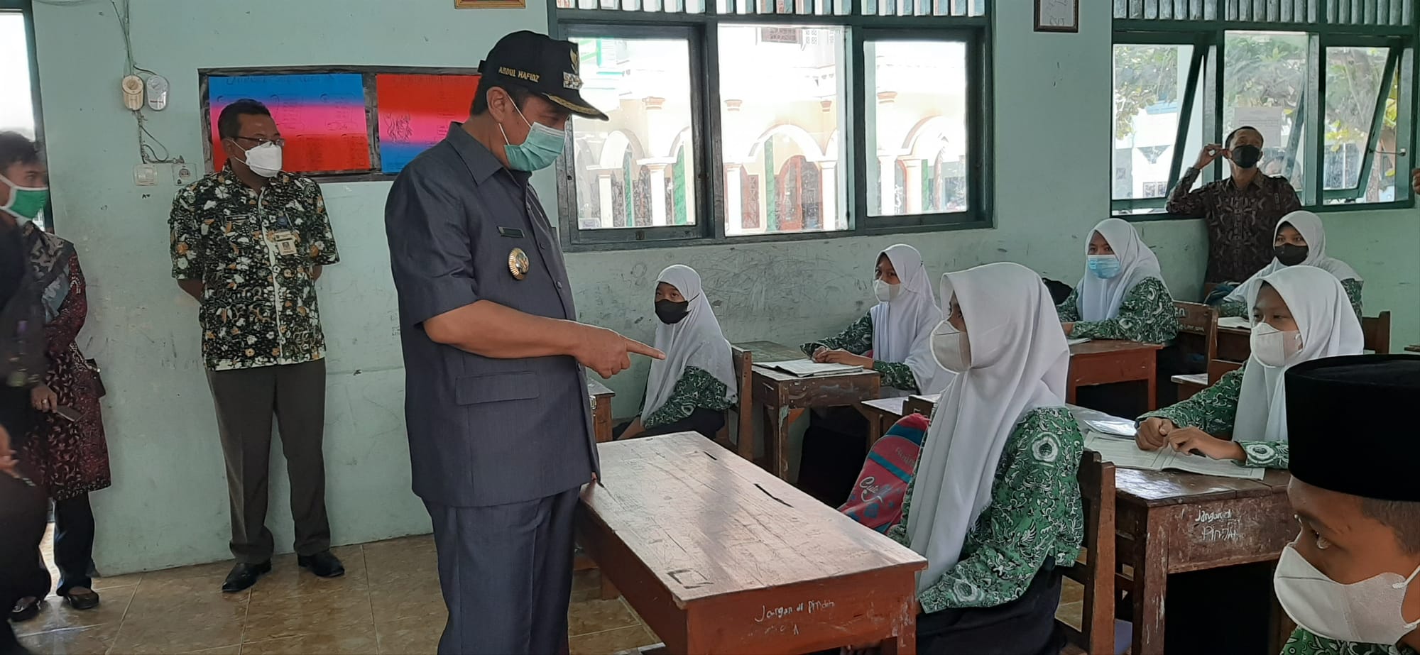 Pantauan Hari Kedua, Bupati Ingatkan Kantin Sekolah Tutup Dulu