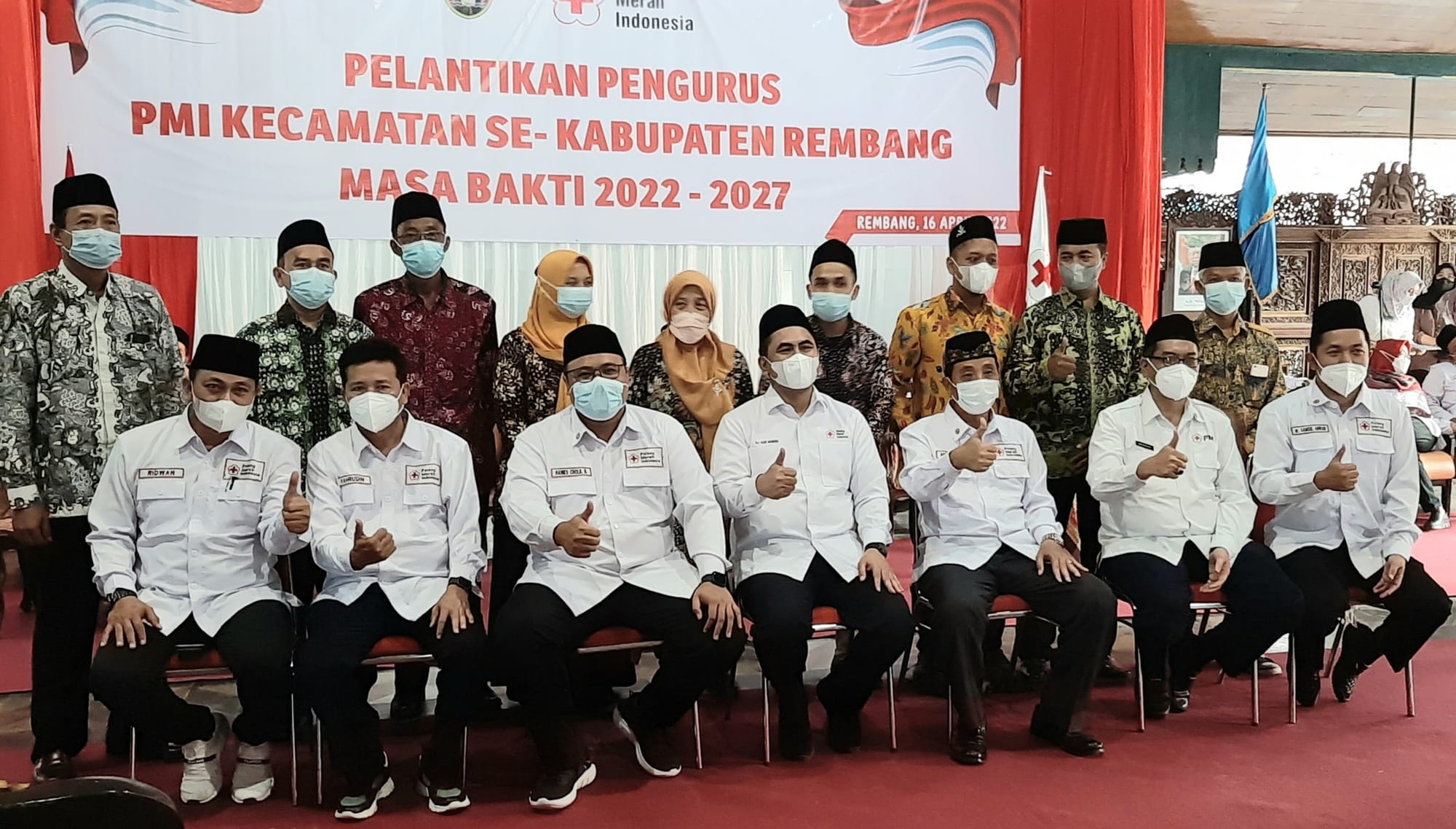 Wagub Taj Yasin Puji Kinerja PMI Rembang