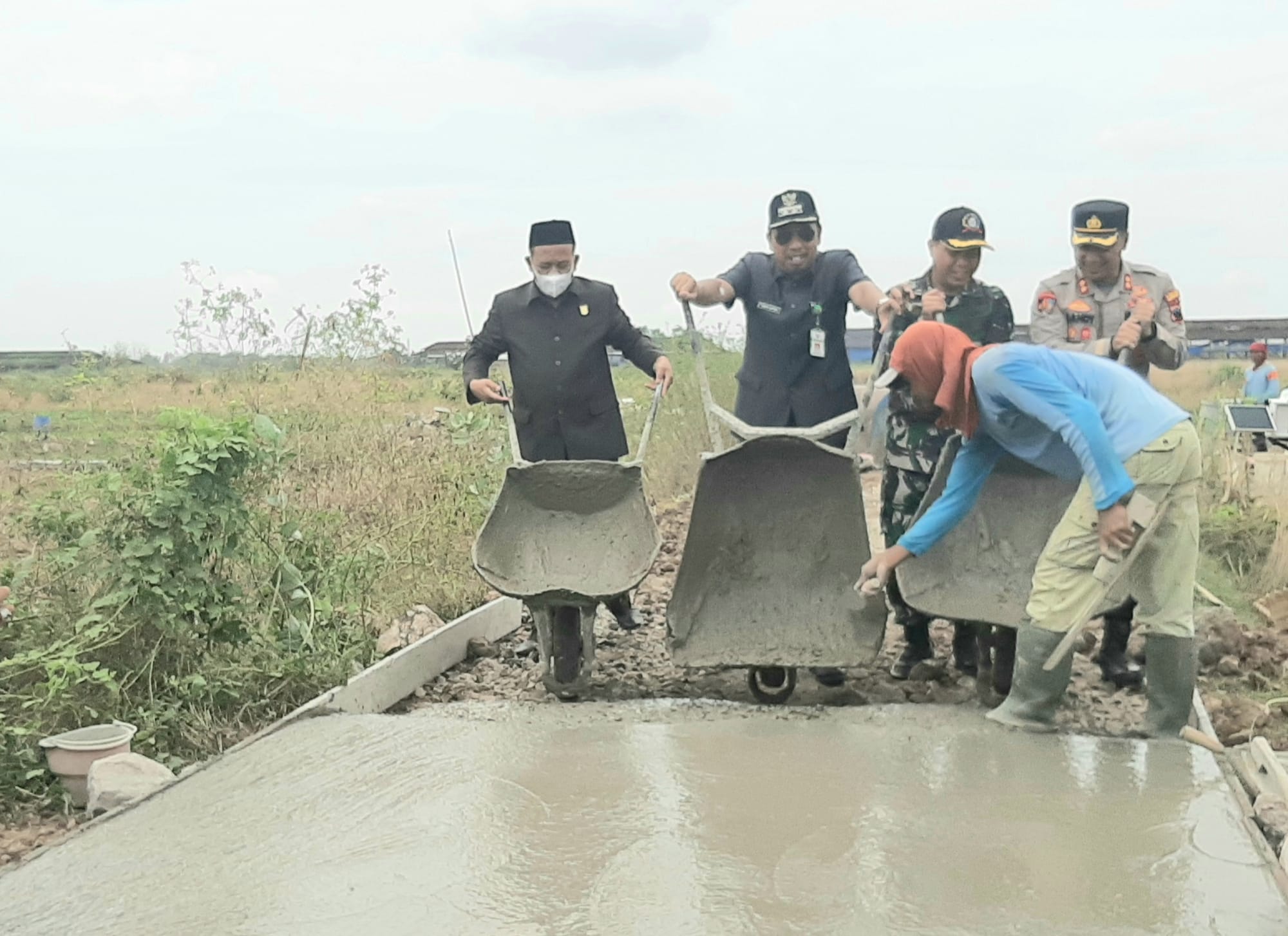 TMMD Sengkuyung 3, Buka Akses Jalan Tembus Bogoharjo - Waru