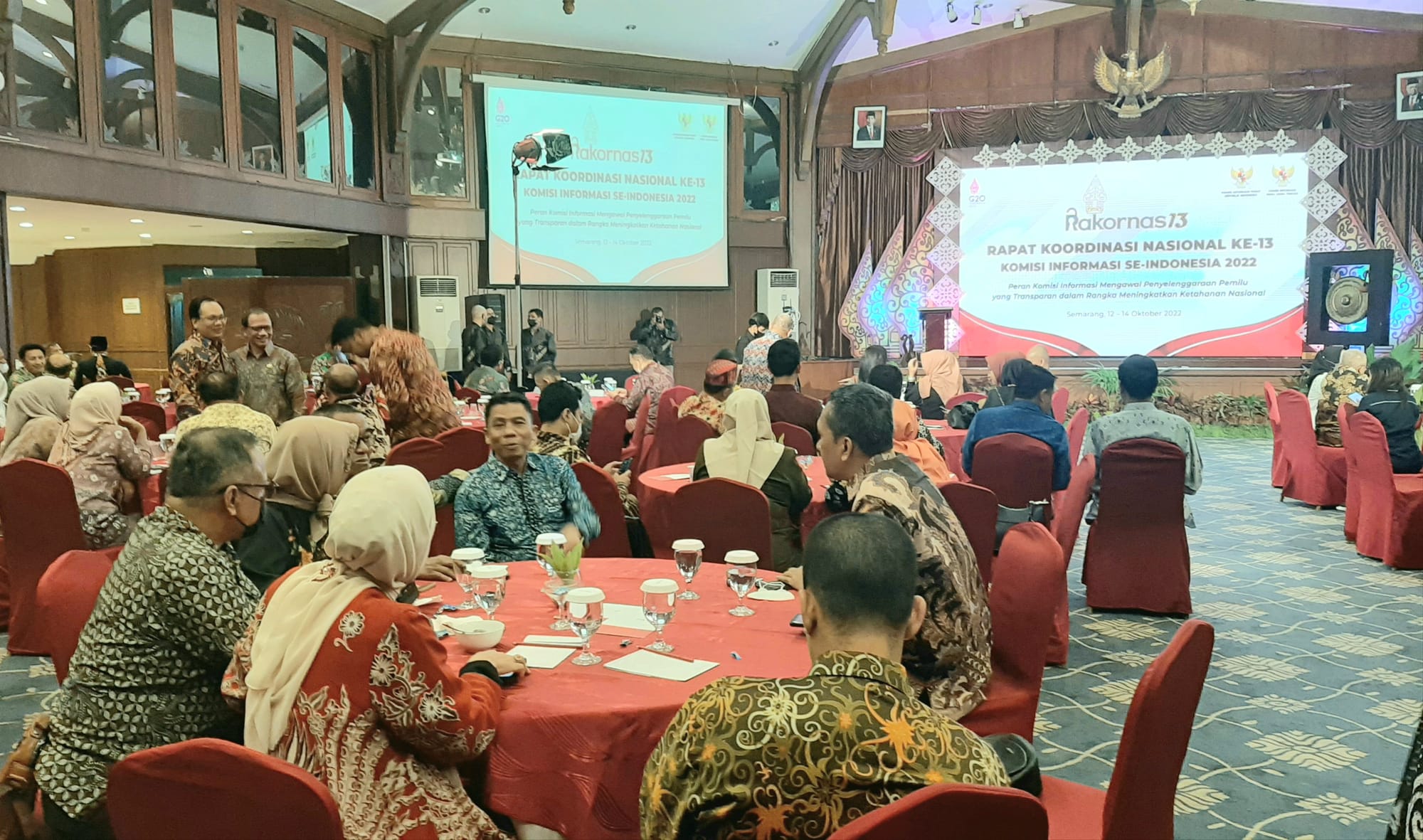 Usung Tema Mengawal Pemilu, Komisi Informasi Gelar Rakornas di Semarang