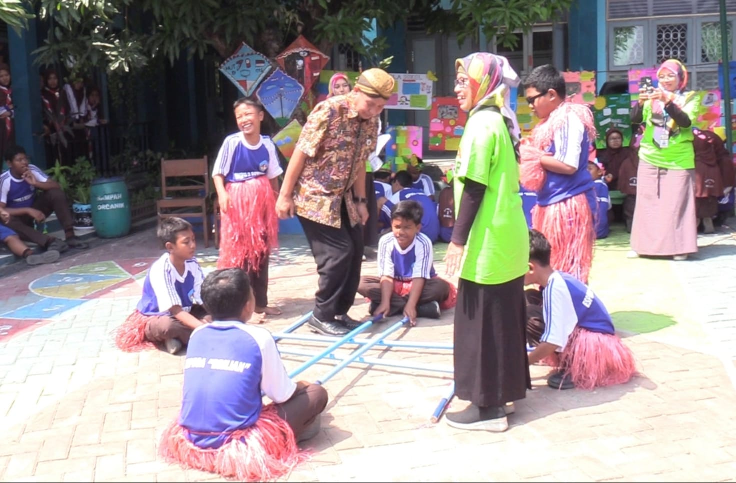 Angkat Permainan Tradisional dan Stop Bullying, SMPN 3 Rembang Ingin Bangun Karakter Siswa