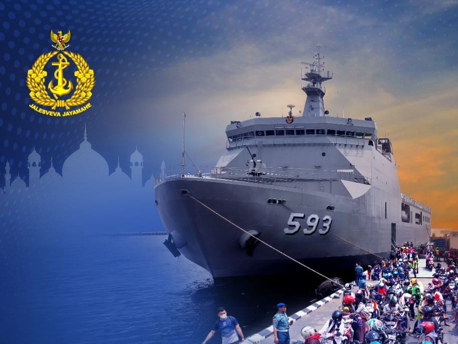 Warga Asli Rembang Yang Ingin Pulang Kampung, TNI AL Buka Mudik Gratis Naik Kapal Perang