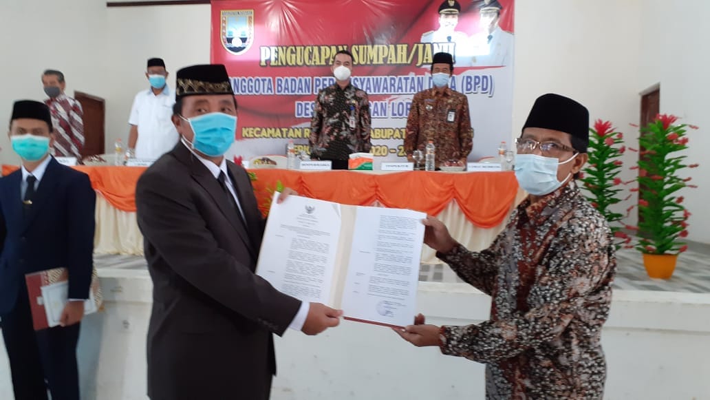 Hasil Rapid tes Bupati Rembang non reaktif