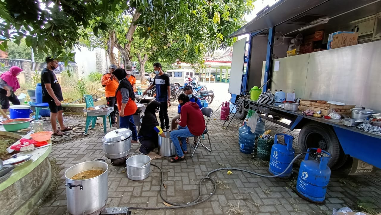 Bantu Penghuni Panti Yang Isoman, Pemkab Rembang Dirikan Dapur Umum