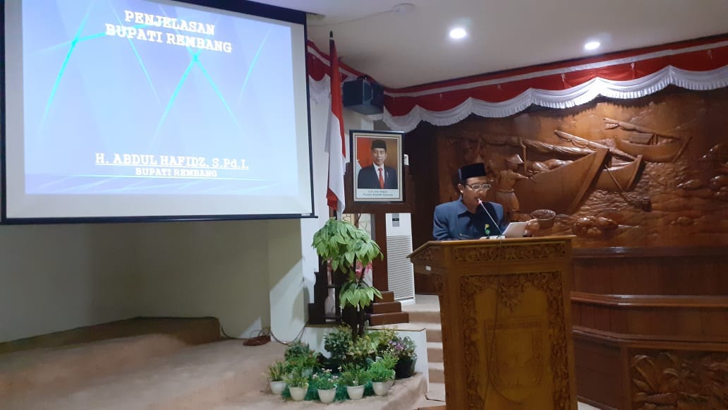 Bupati Sampaikan Nota Pengantar Nota Keuangan LPJ APBD 2020