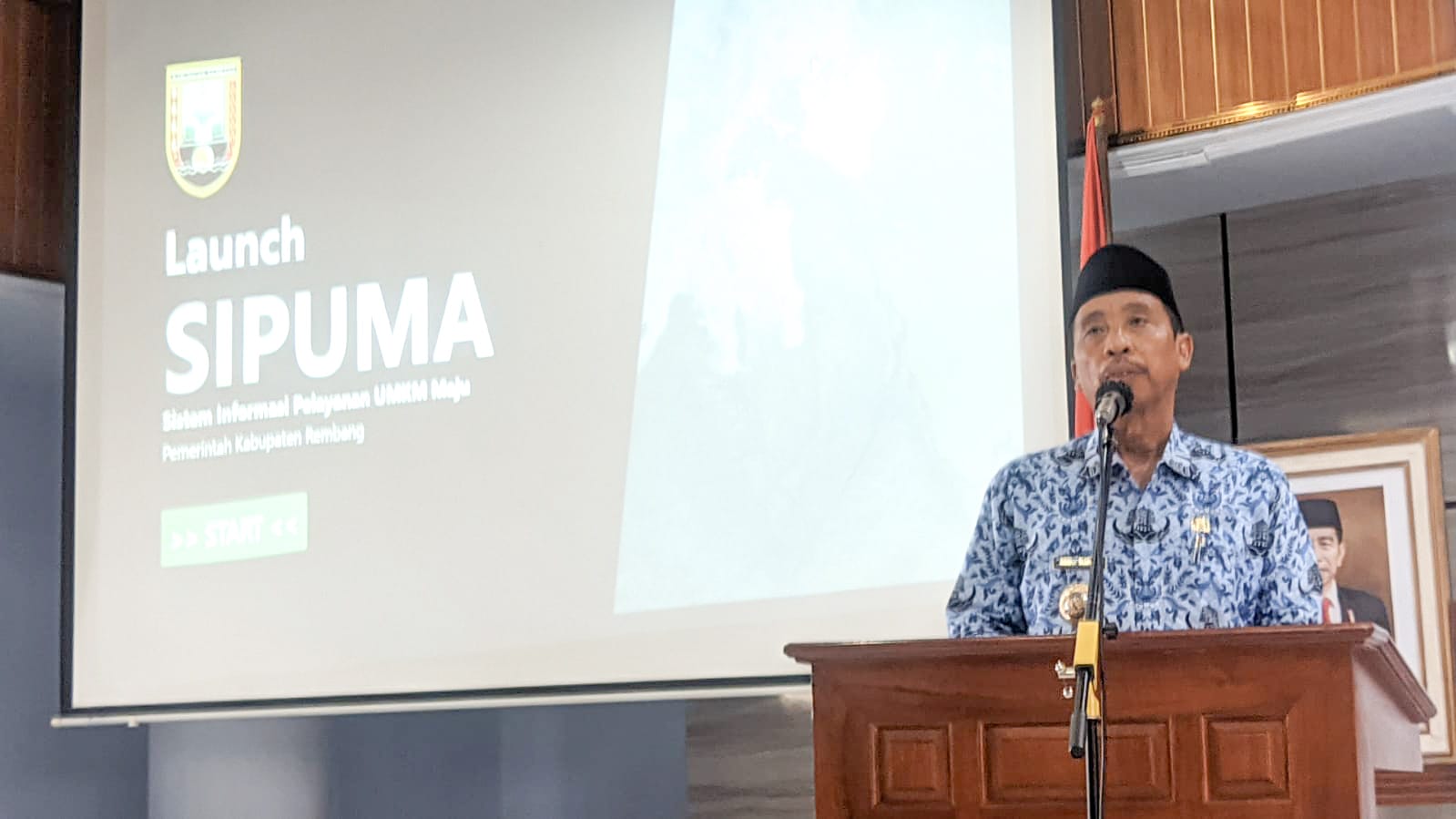 Dukung Smart Economy, Pemkab Rembang Rilis SIPUMA