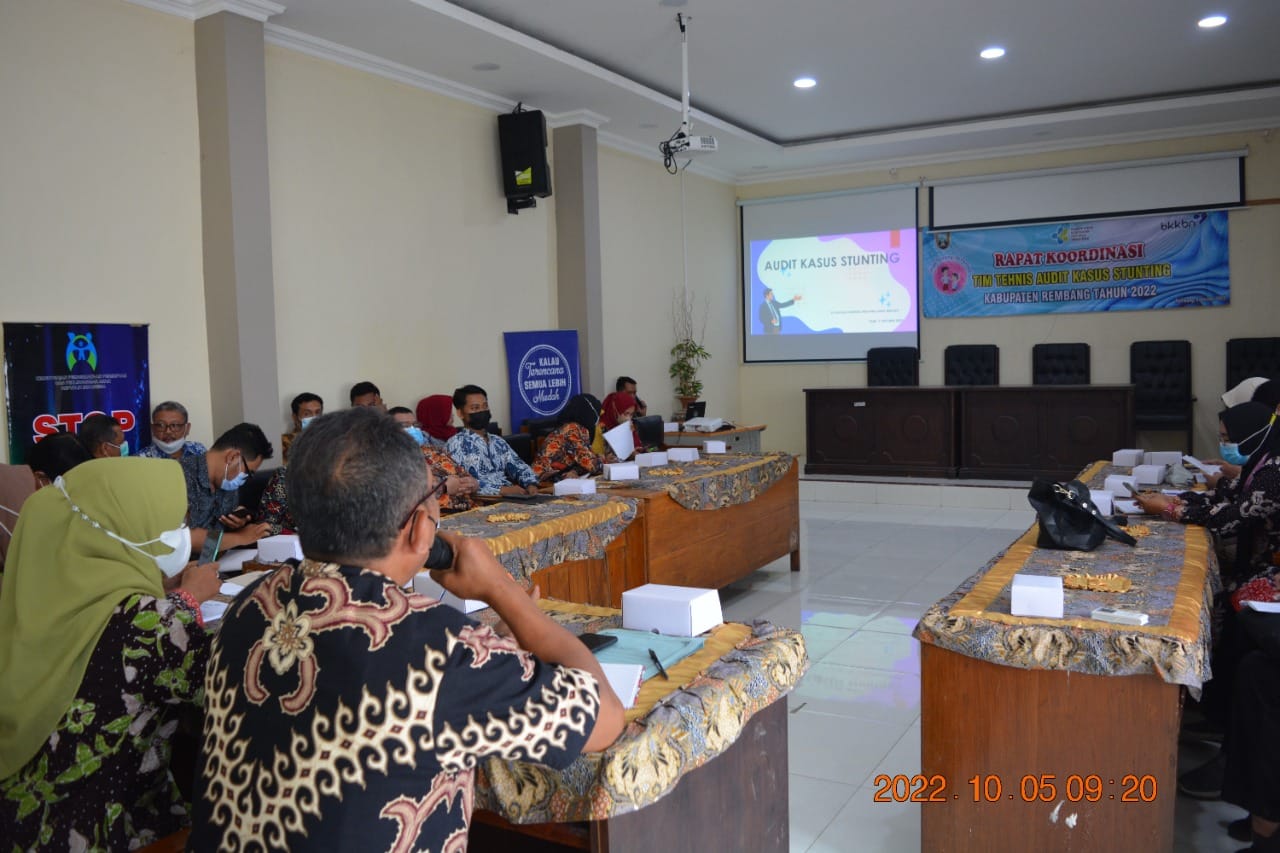 Gelar Rakor Tim Audit Kasus Stunting