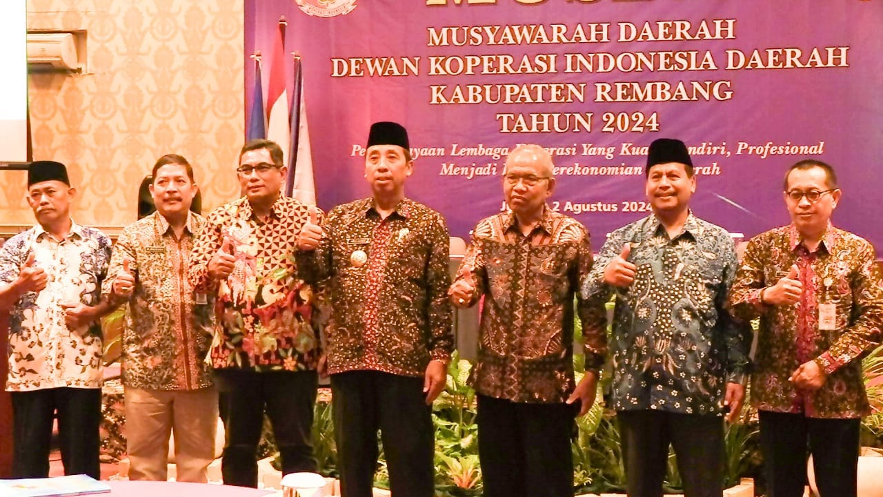 Bupati Rembang: Dekopinda Berperan Penting dalam Kemajuan Koperasi