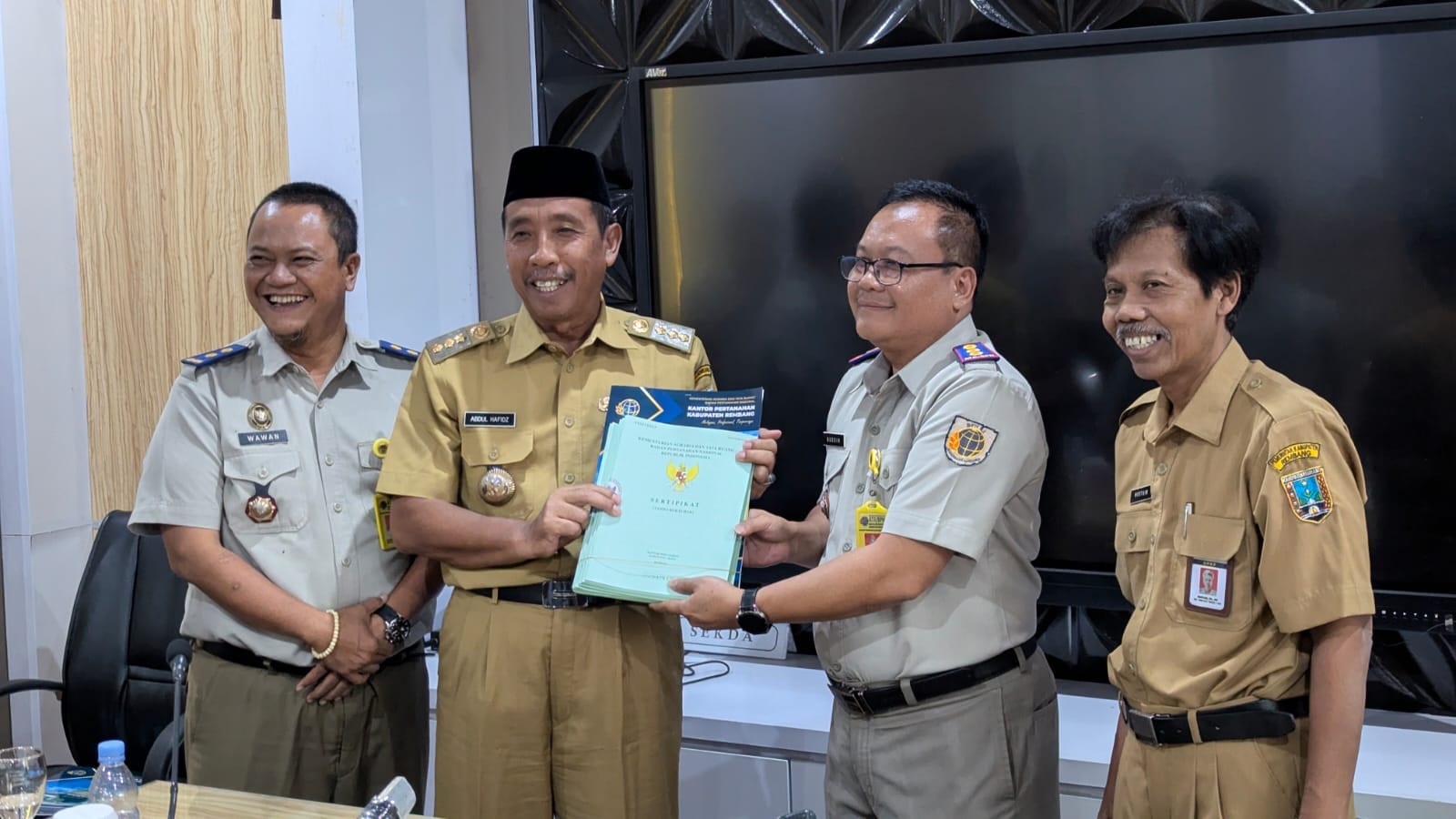 Pemkab Rembang Sertifikasi 302 Bidang Tanah Aset Sepanjang Tahun 2024