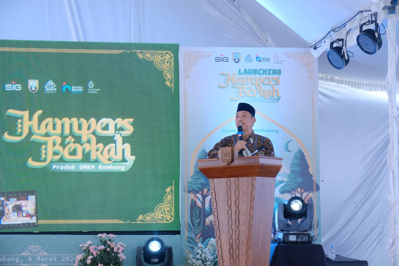 Bantu UMKM, Pemkab Kembali Berkolaborasi dengan Rumah BUMN Rilis Hampers Berkah