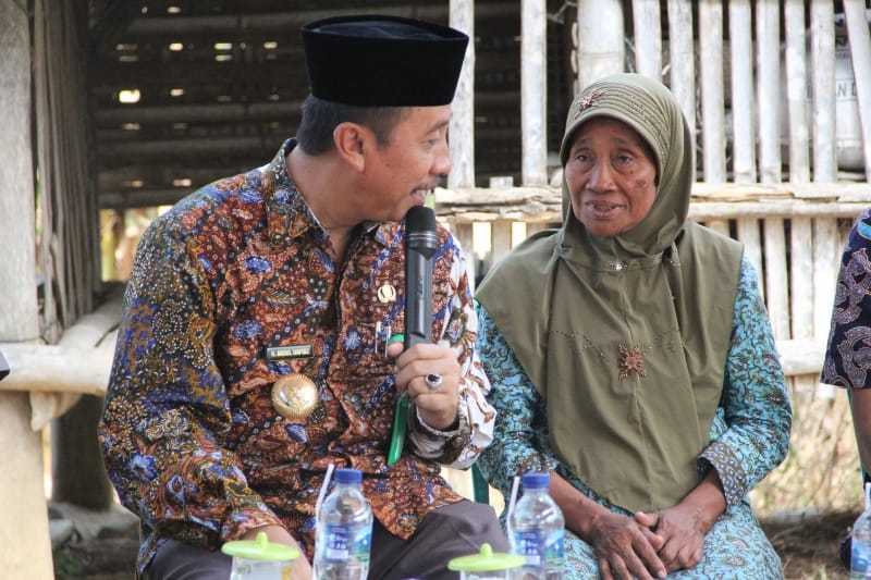Bupati Hafidz Temui Kaspri dan Wasinah