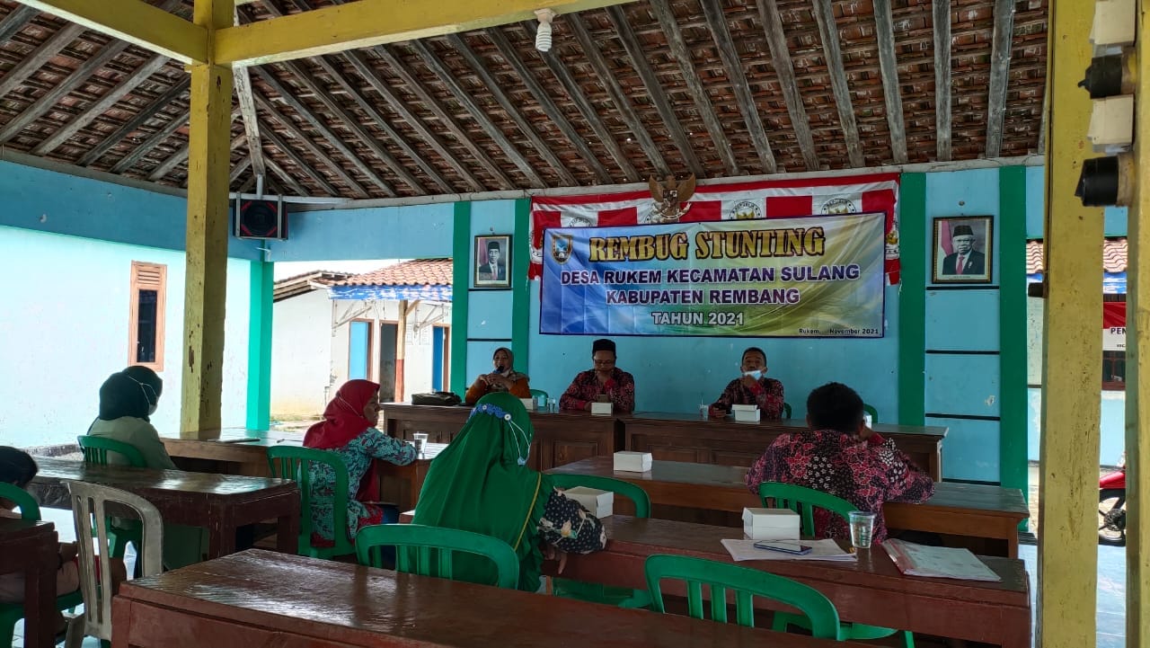 Desa Rukem Gelar Rembuk Stunting
